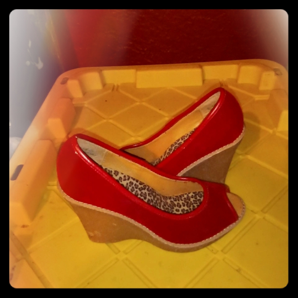Women's red heels